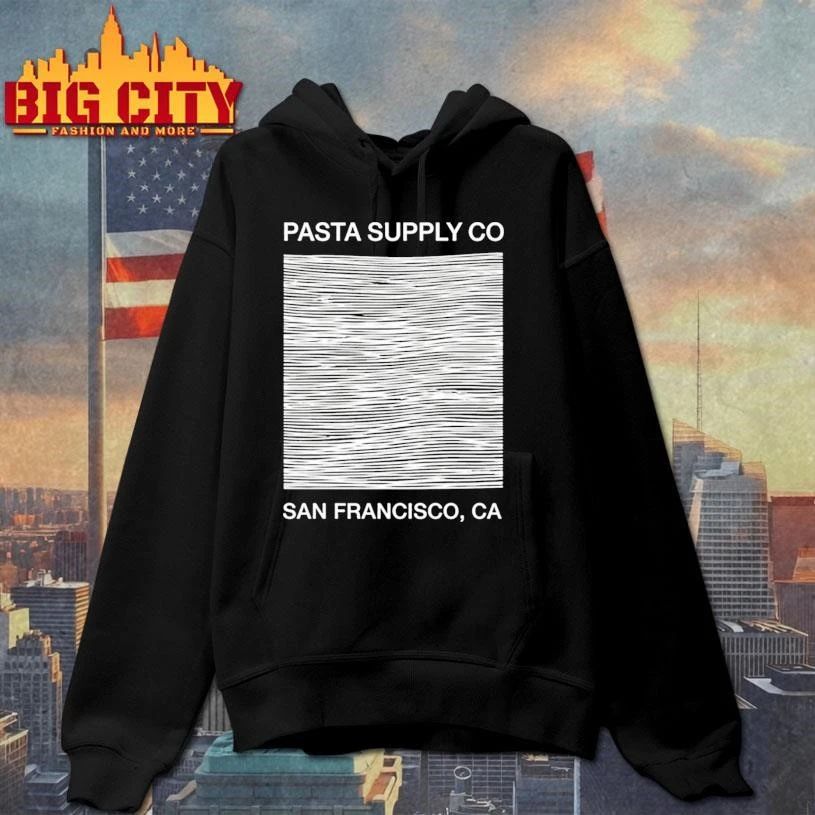 Pasta Supply Co San Francisco Unknown Pleasures Shirt