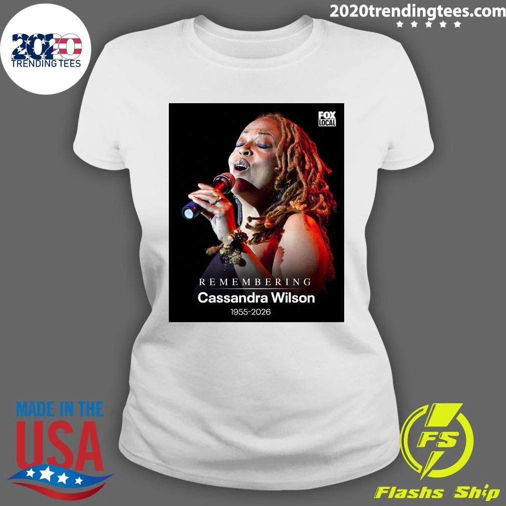 Remembering Cassandra Wilson 1955-2026 Shirt