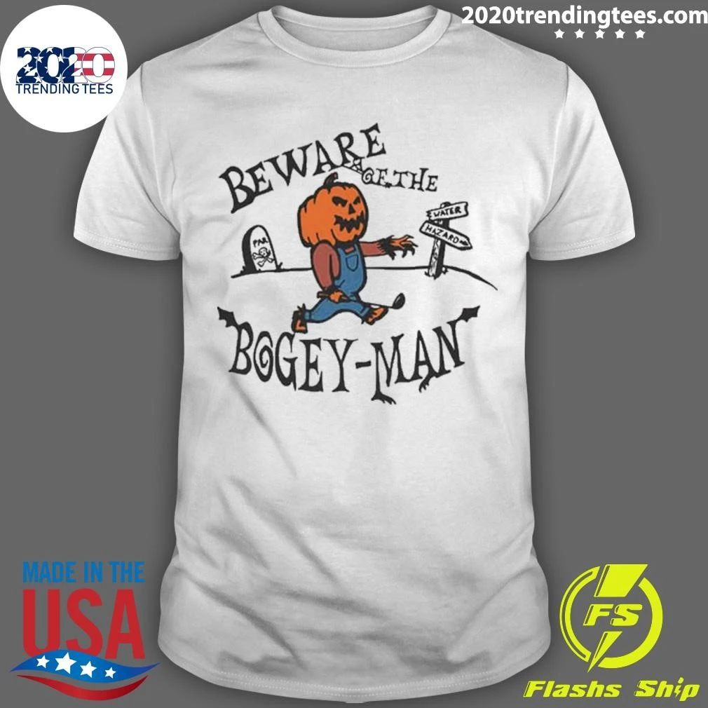 Halloween Ground Under Repair Beware of the Bogey-Man Shirt