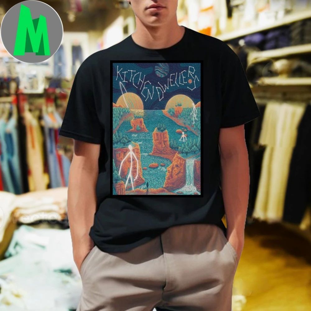 Kitchen Dwellers November 2025 Tour Poster Shirt