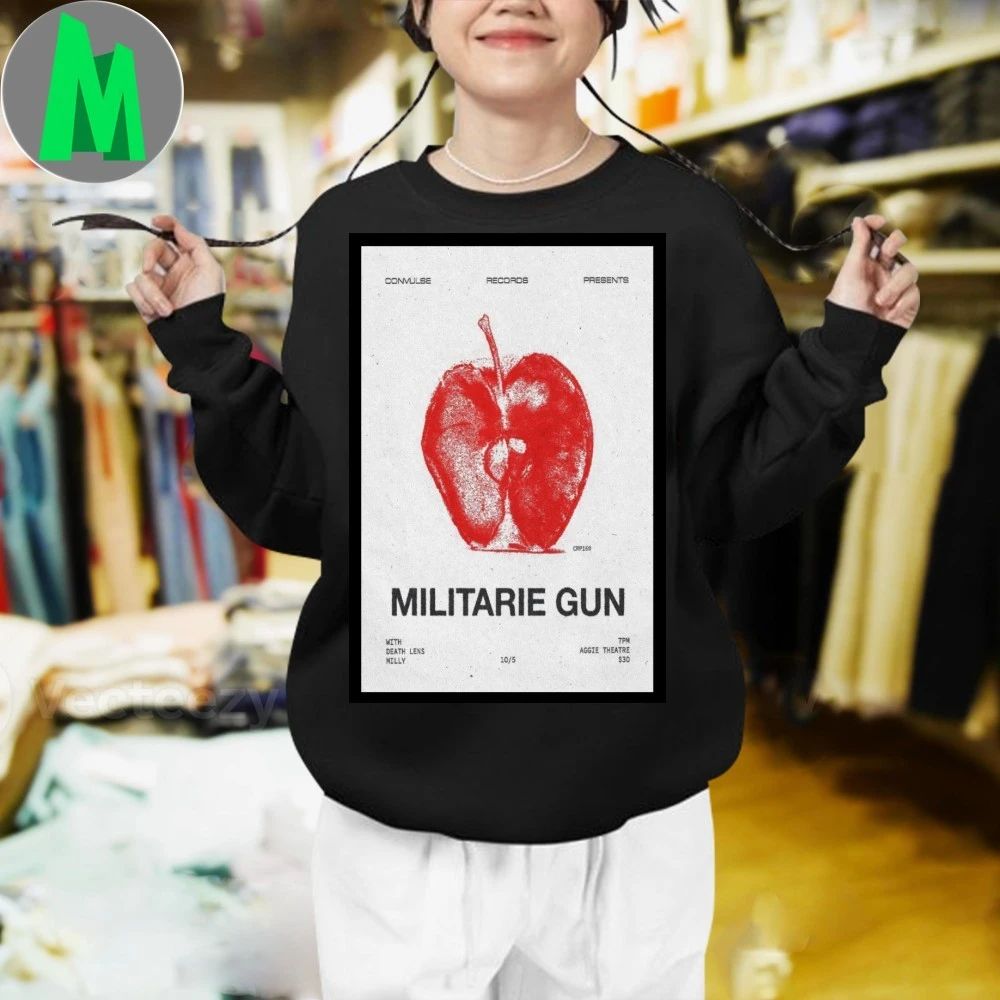 Militarie Gun Oct 5, 2025 Aggie Theatre, Fort Collins, CO Poster Shirt