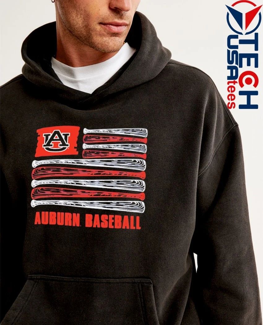 Auburn Tigers Baseball America’s 250 flag shirt