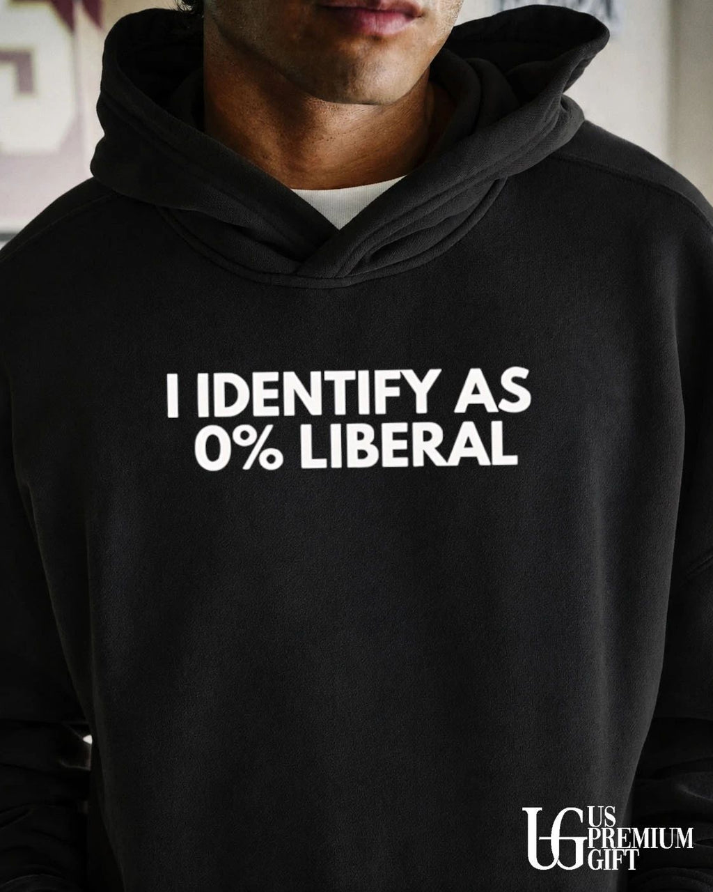 I Identify 0 percent Liberal shirt