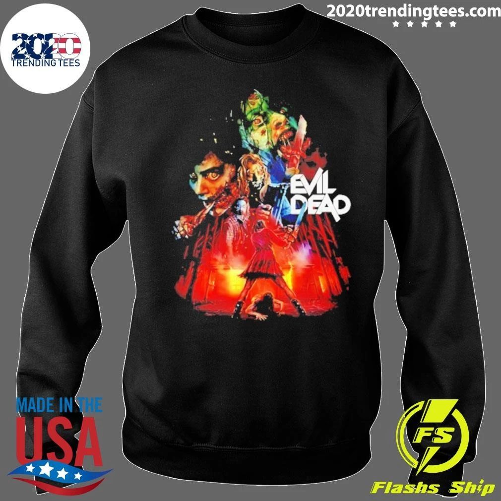 Evil Dead Horror Movie Cult Classic Chainsaw Shirt