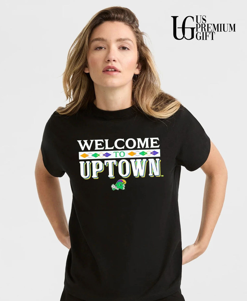 Welcome to Uptown Abington Green Wave logo shirt