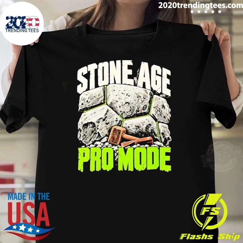 Stone Age Pro Mode Archaeology Stonemason Shirt