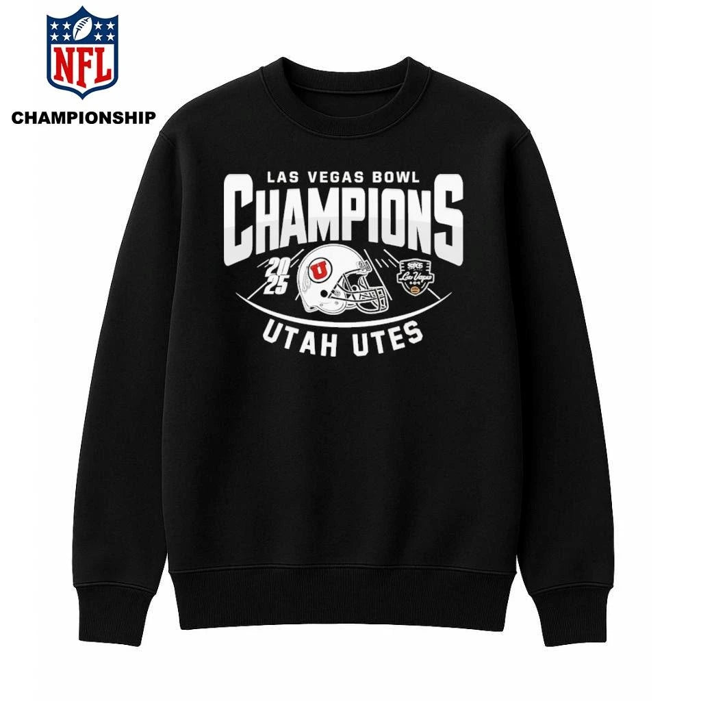 Utah Utes Las Vegas Bowl Champions Shirt