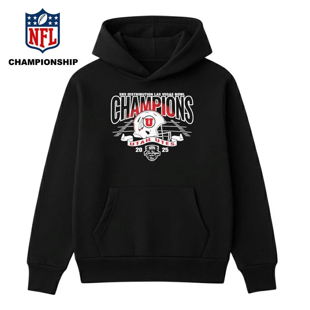 Utah Utes Srs Distribution Las Vegas Buwl Champions 2025 Shirt