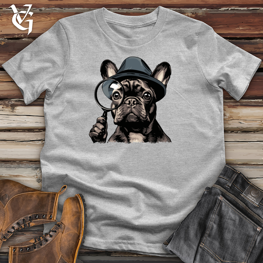 Bulldog Sleuth Search Cotton Tee