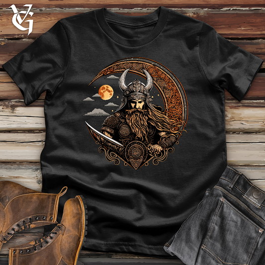 Celtic Moon Viking Warrior Softstyle Tee