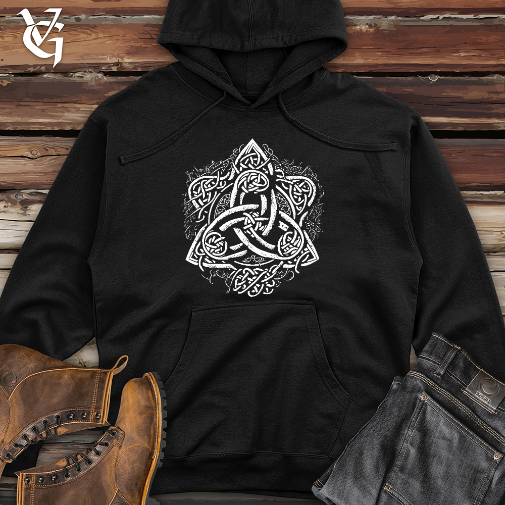 Celtic Trinity Emblem Midweight Hooded Sweatshirt