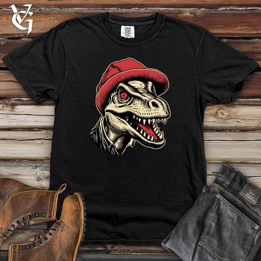 Vintage Beanie Dino Heavy Cotton Comfort Colors Tee