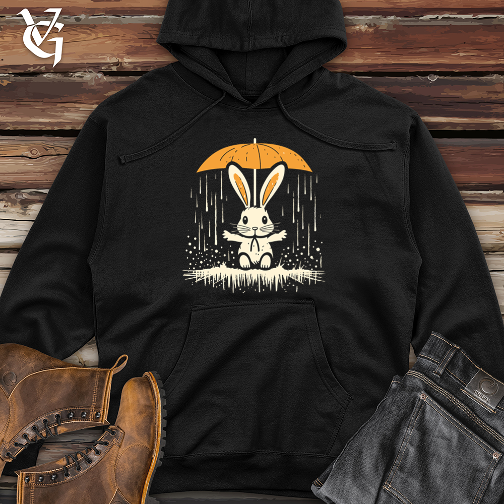 Vintage Rainy Hopper Midweight Hooded Sweatshirt