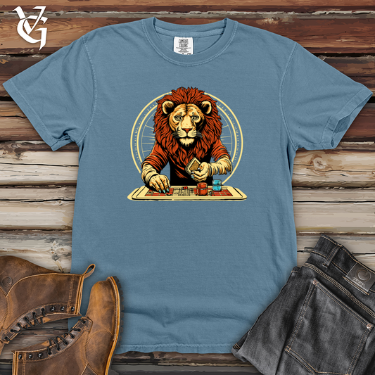 Vintage Game Night Lion Heavy Cotton Comfort Colors Tee
