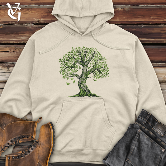 Celtic Tree Essence Midweight Hooded Sweatshirt