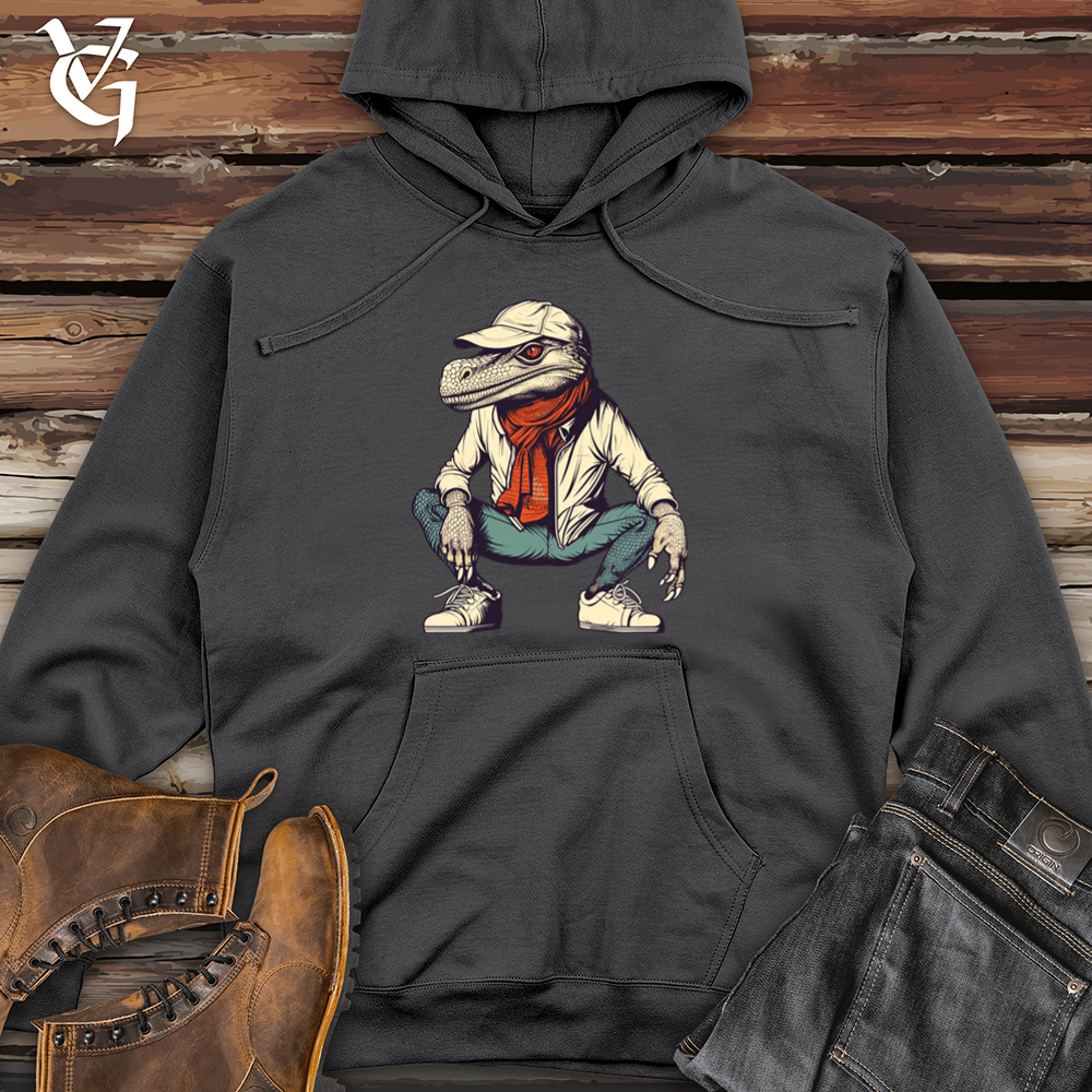 Vintage Sneaker Frill Midweight Hooded Sweatshirt