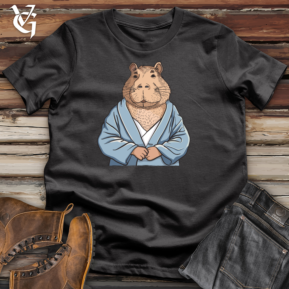Capybara Counselor Comfort Cotton Tee
