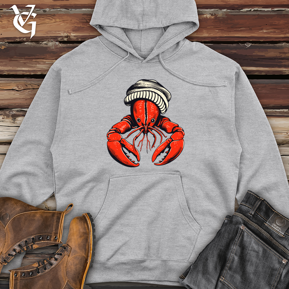 Vintage Beanie Claw Midweight Hooded Sweatshirt
