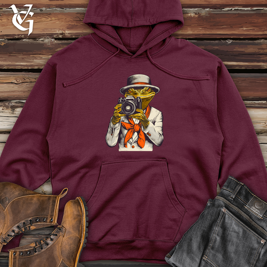 Vintage Snapshots Lizard Midweight Hooded Sweatshirt