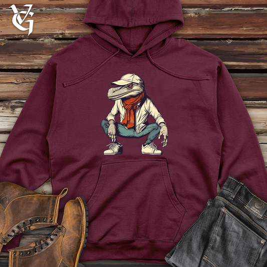Vintage Sneaker Frill Midweight Hooded Sweatshirt