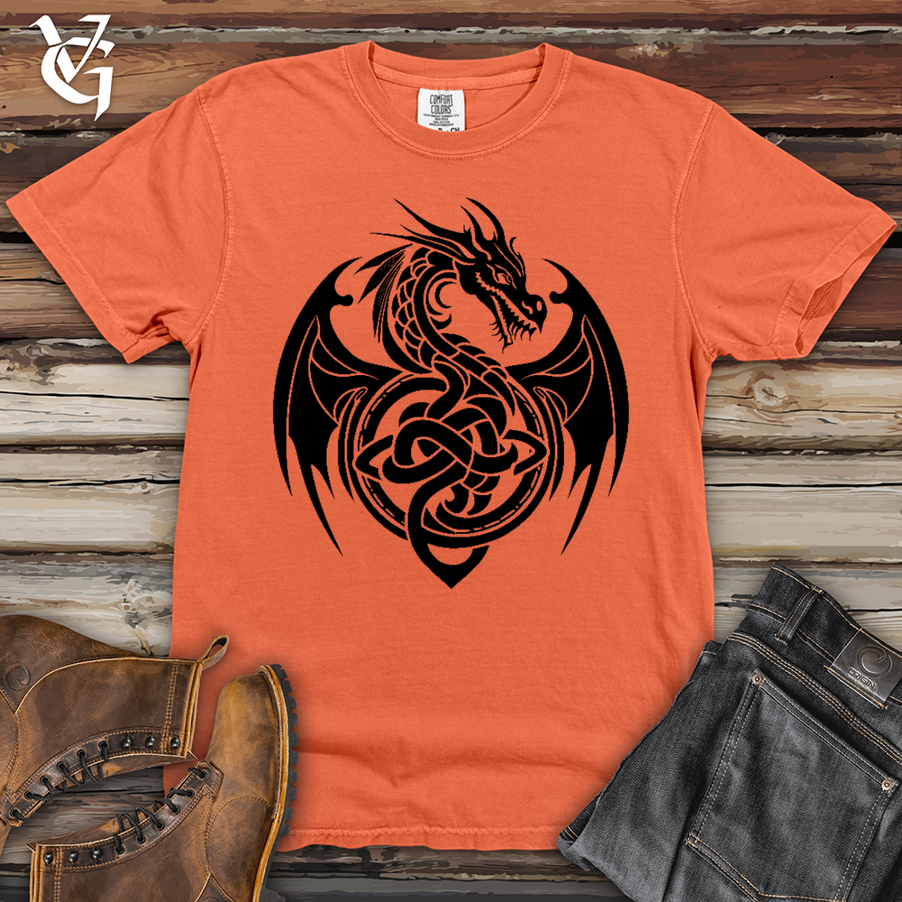 Celtic Rust Dragon Heavy Cotton Comfort Colors Tee