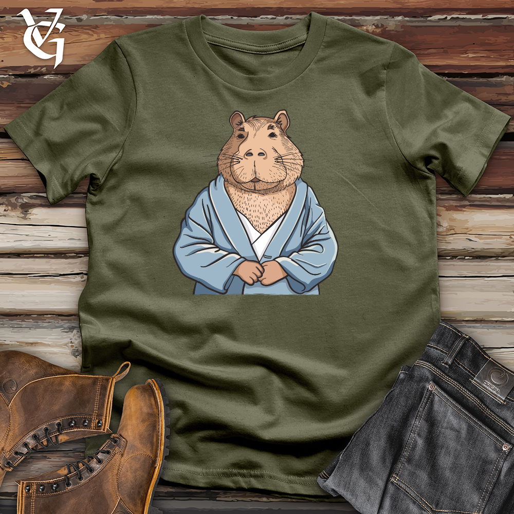 Capybara Counselor Comfort Cotton Tee