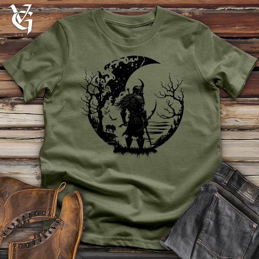 Celtic Moon Viking Warrior Softstyle Tee Style001