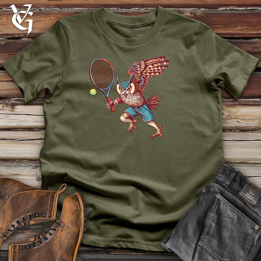 Owl Tennis Champion Cotton Tee