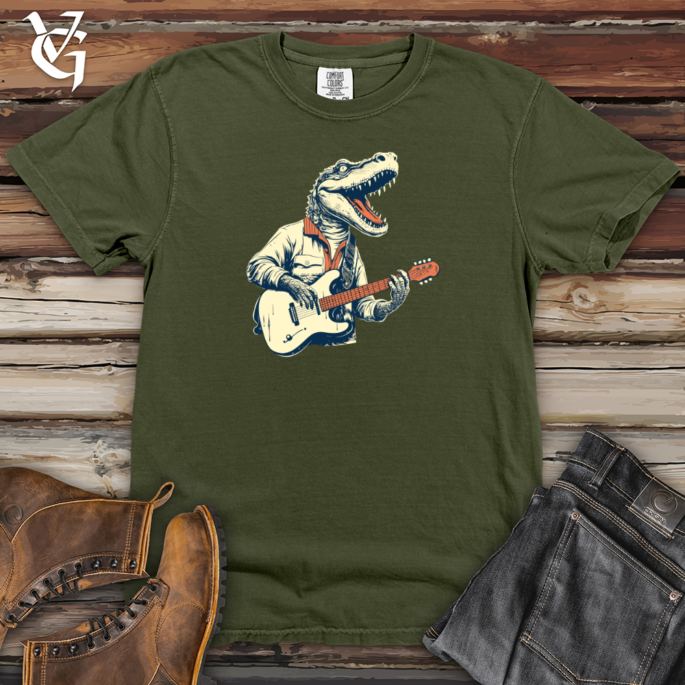 Crocodile Grooves Heavy Cotton Comfort Colors Tee