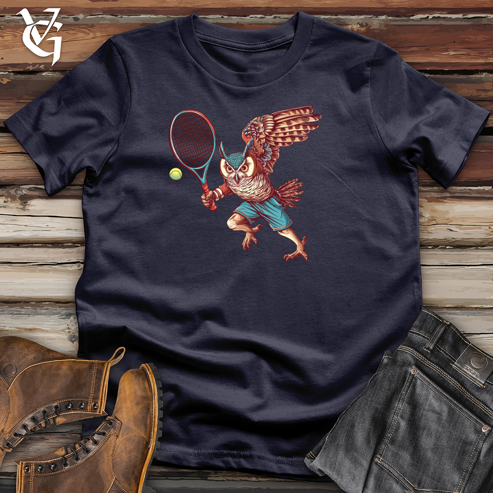 Owl Tennis Champion Cotton Tee