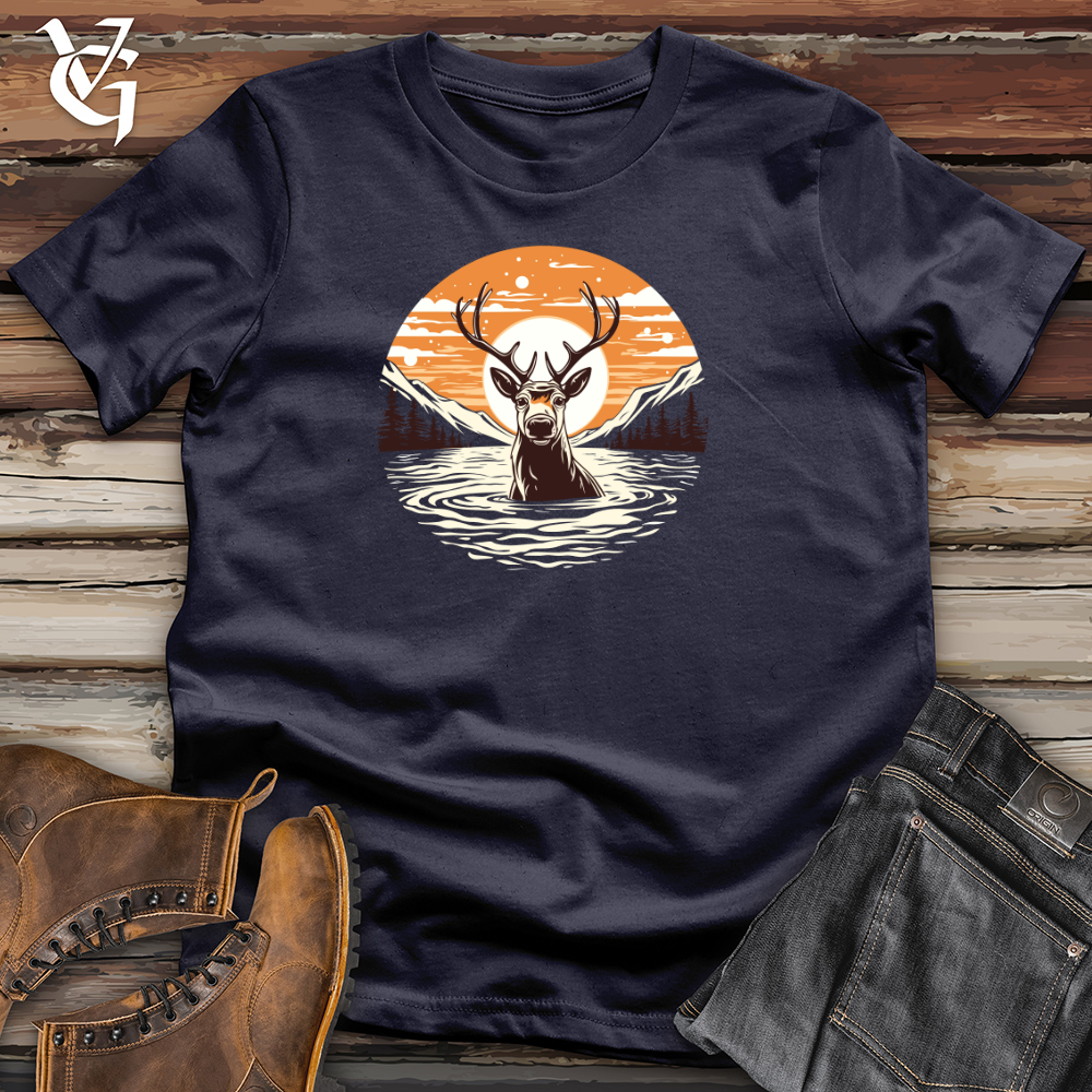 Vintage Arctic Reindeer Cotton Tee