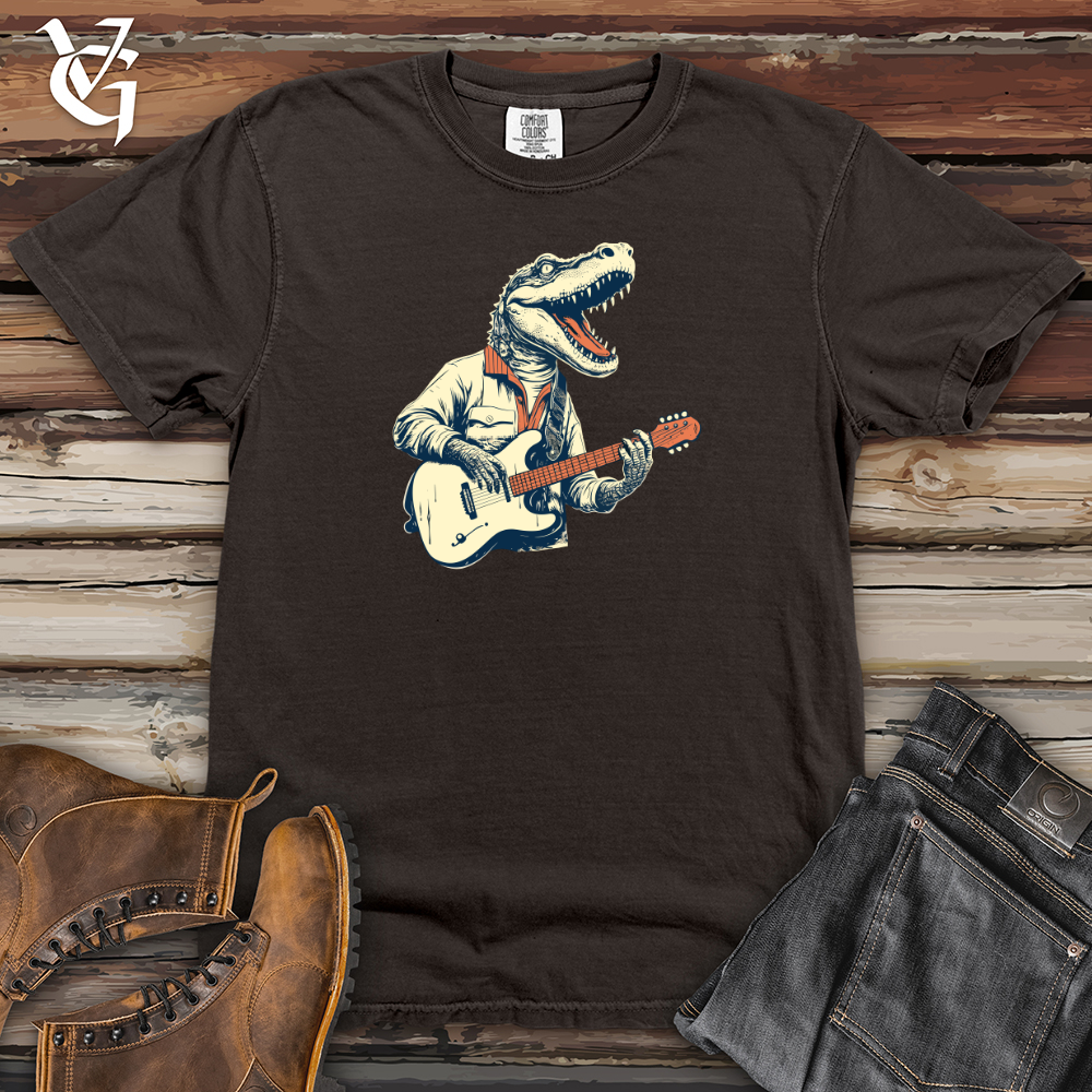 Crocodile Grooves Heavy Cotton Comfort Colors Tee