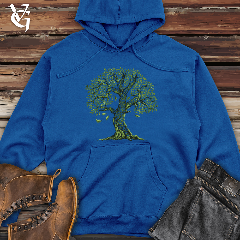 Celtic Tree Essence Midweight Hooded Sweatshirt