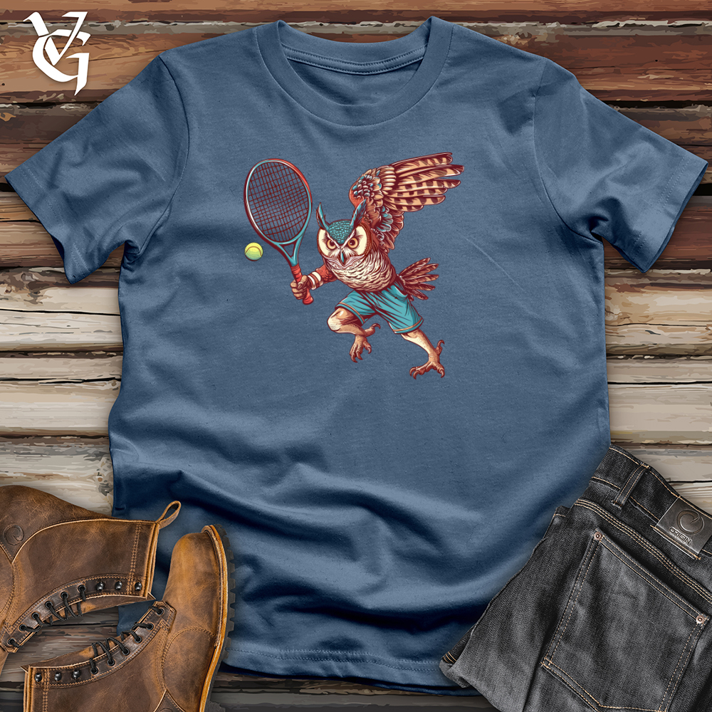 Owl Tennis Champion Cotton Tee