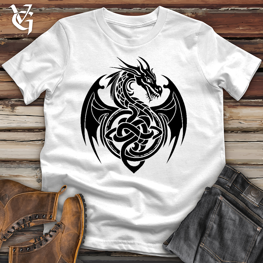 Celtic Rust Dragon Softstyle Tee