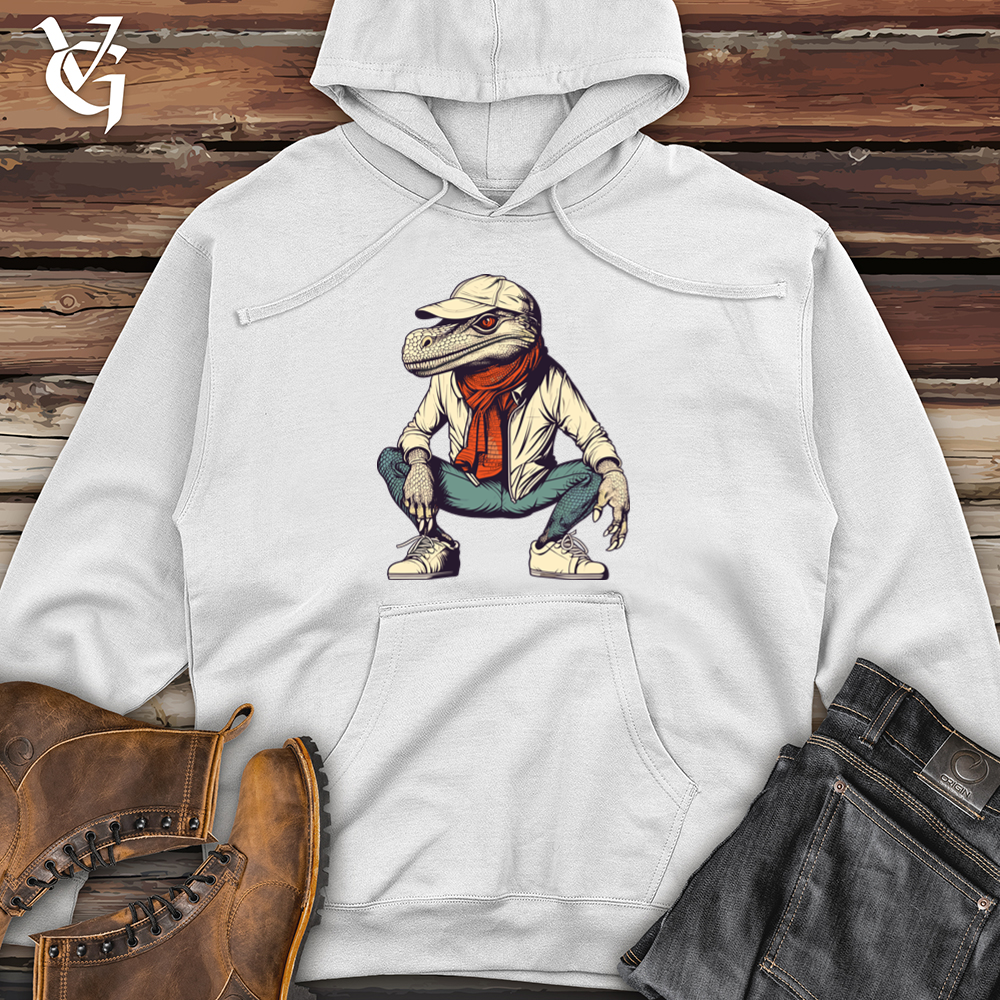 Vintage Sneaker Frill Midweight Hooded Sweatshirt
