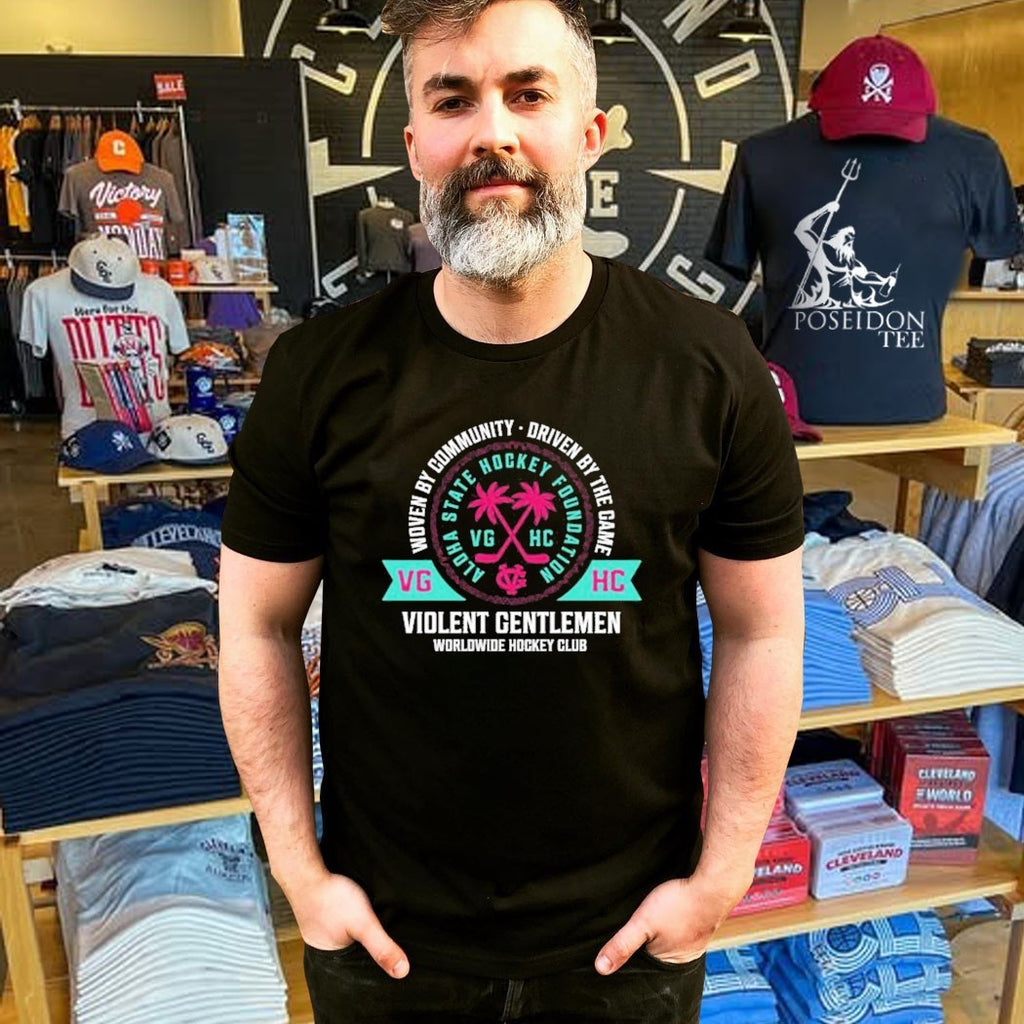 Violent Gentlemen Worldwide Hockey Club Aloha State 26 T-shirt