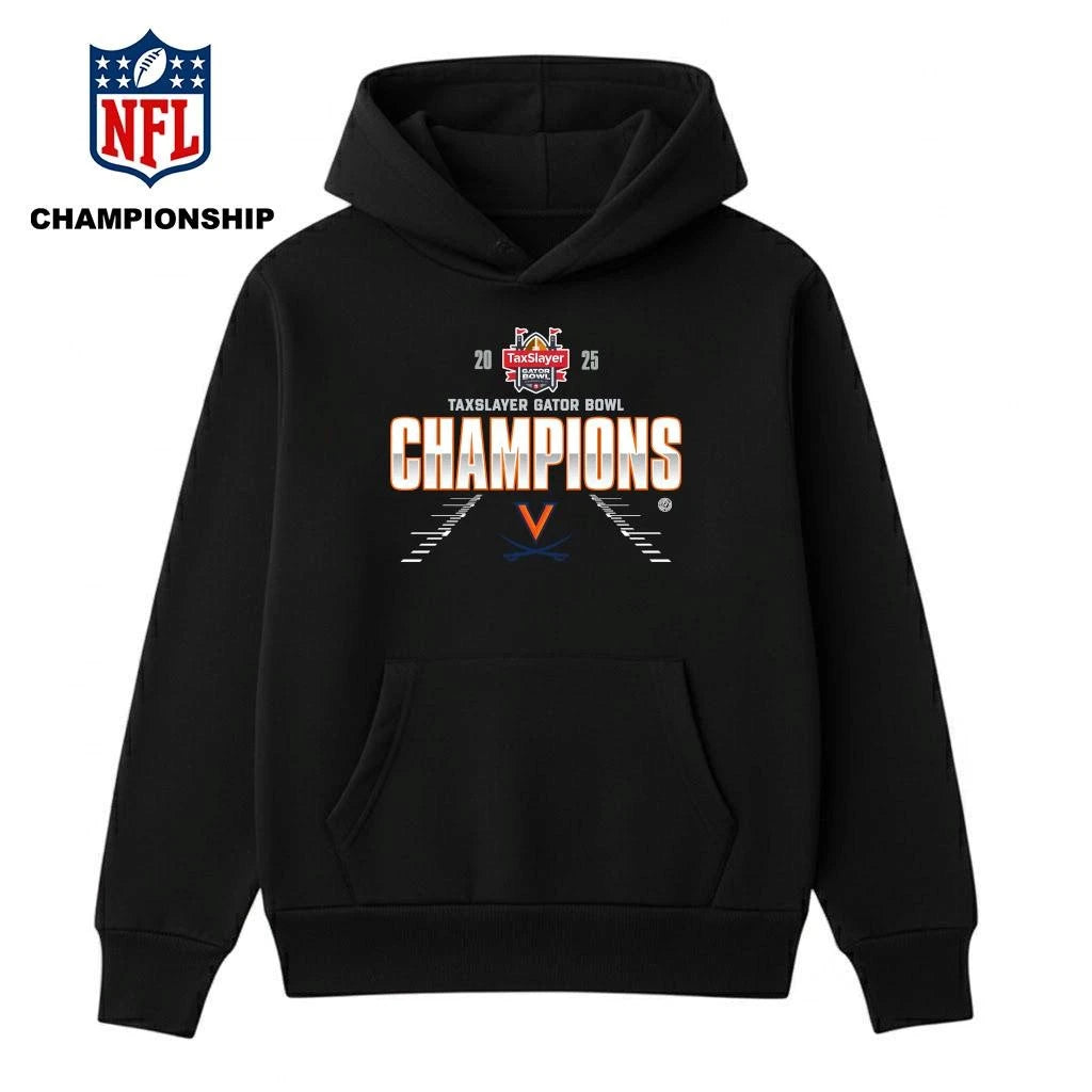 Virginia Cavaliers 2025 TaxSlayer Gator Bowl Champions Shirt