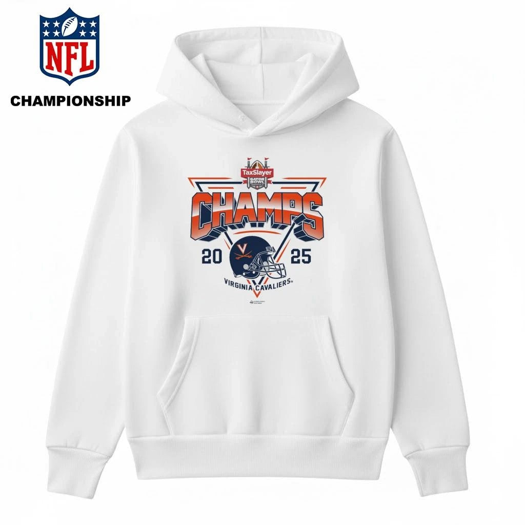 Virginia Cavaliers Taxslayer Gator bowl Champs 2025 Shirt