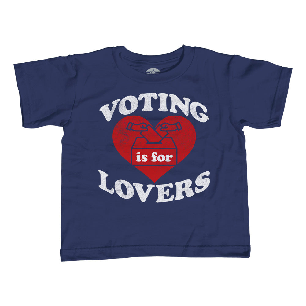 Girl's Voting Is For Lovers T-Shirt - Unisex Fit