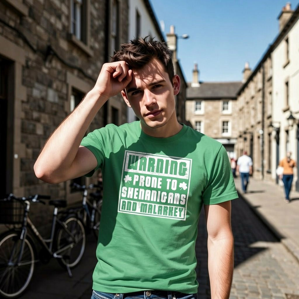 Shenanigan Enthusiast Est. At Birth Men's T Shirt