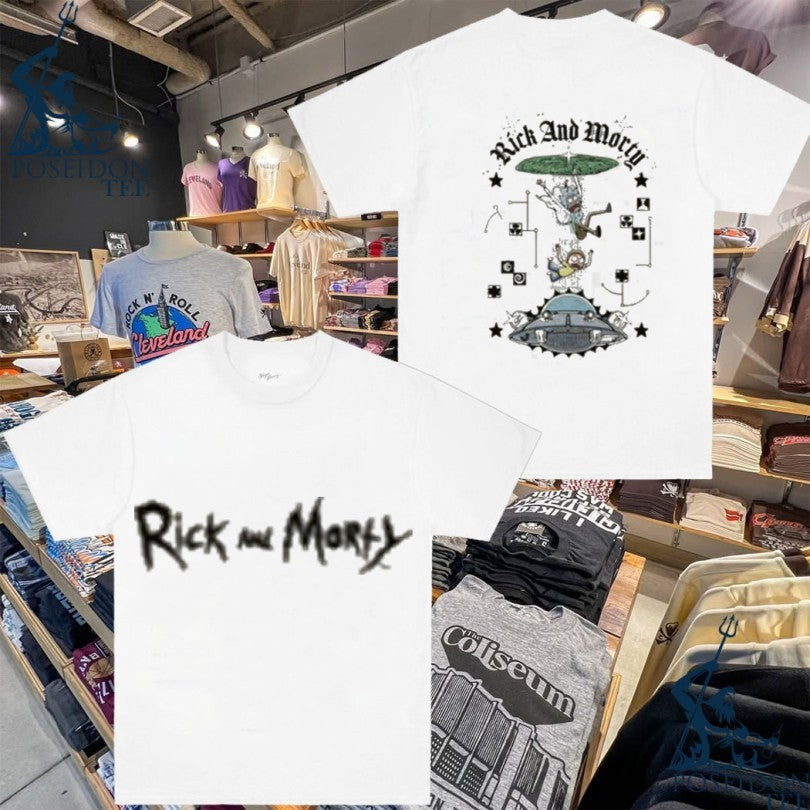 Wb Rick And Morty Portal Fall T-shirt