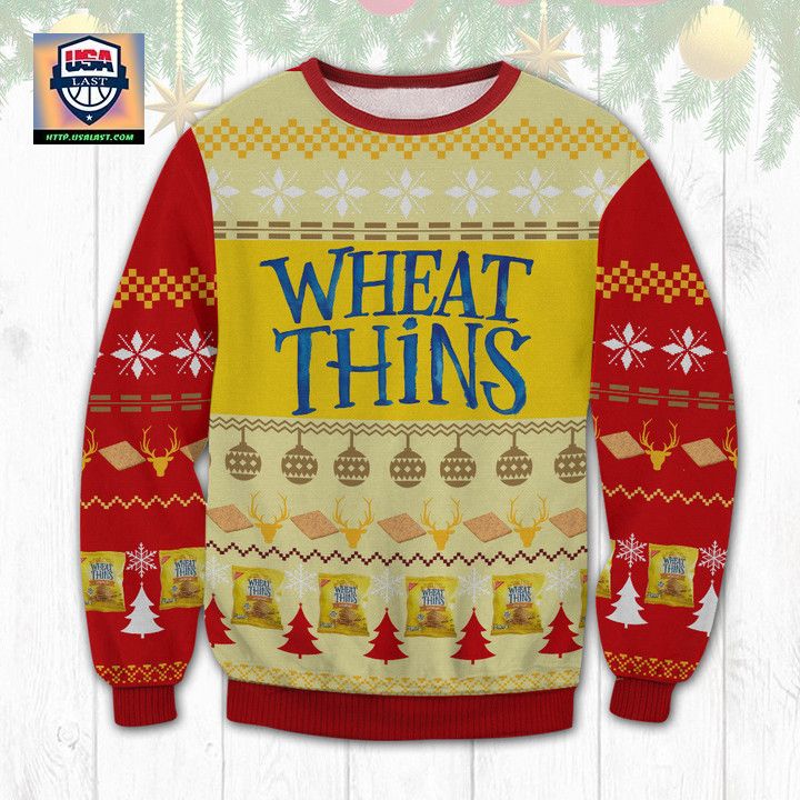 Wheat Thins Snack Ugly Christmas Sweater