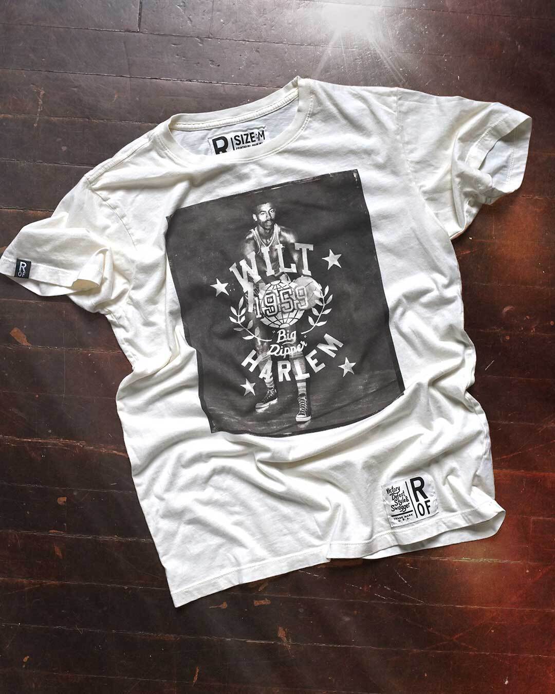 Wilt Chamberlain 1959 Photo White Tee