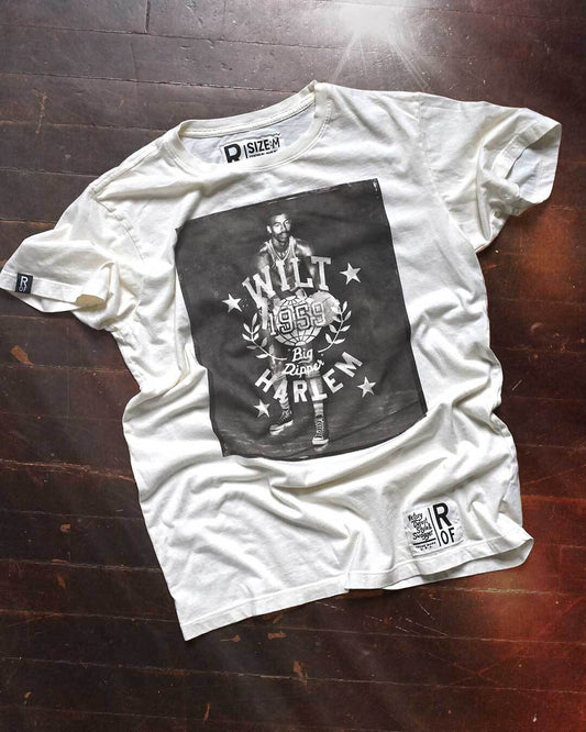 Wilt Chamberlain 1959 Photo White Tee