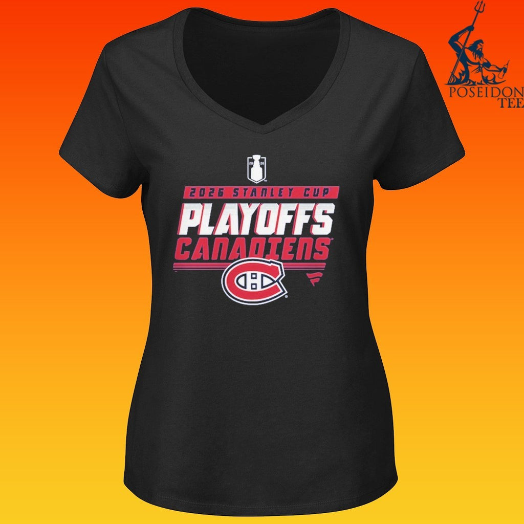 Women’s Montreal Canadiens 2026 Stanley Cup Playoffs T-shirt