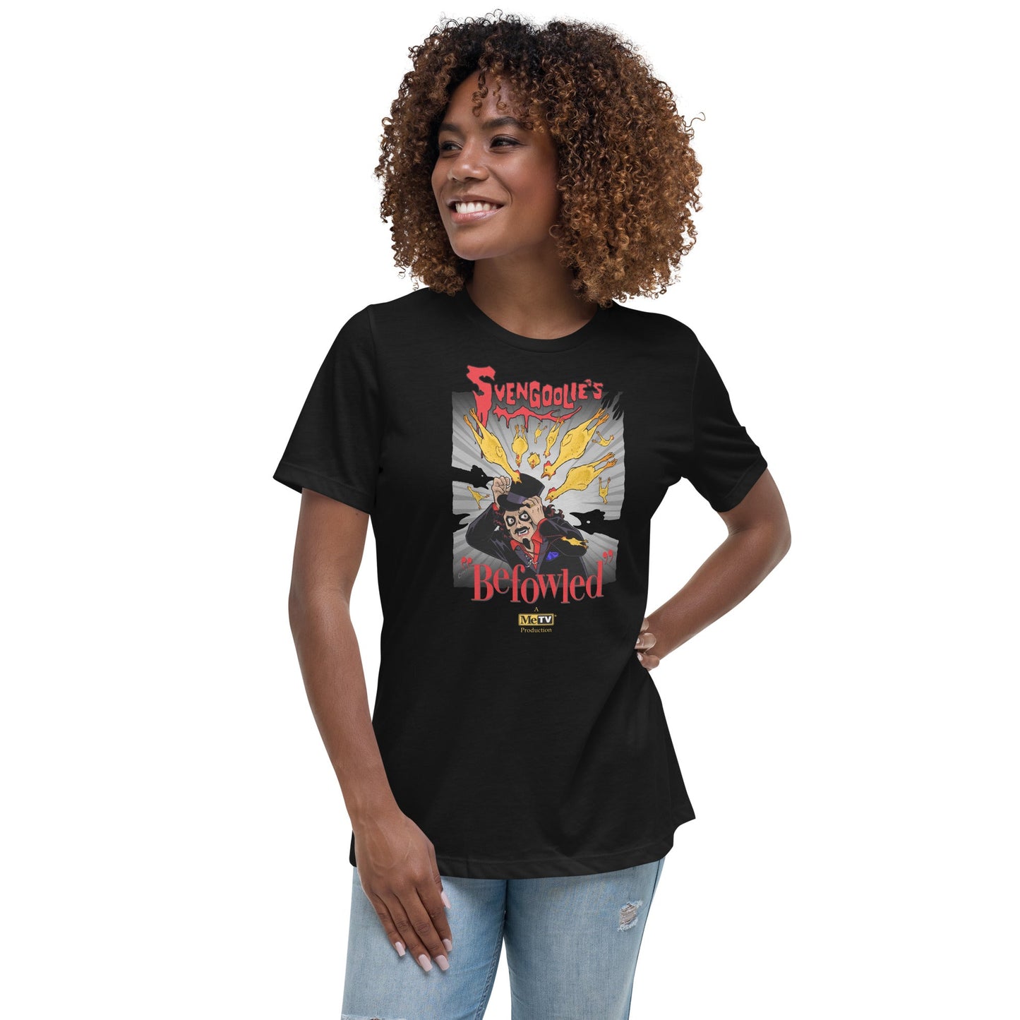 "Svengoolie's Befowled" SvengoolieÂ® T-Shirt by Amanda Conner (2023 Series)