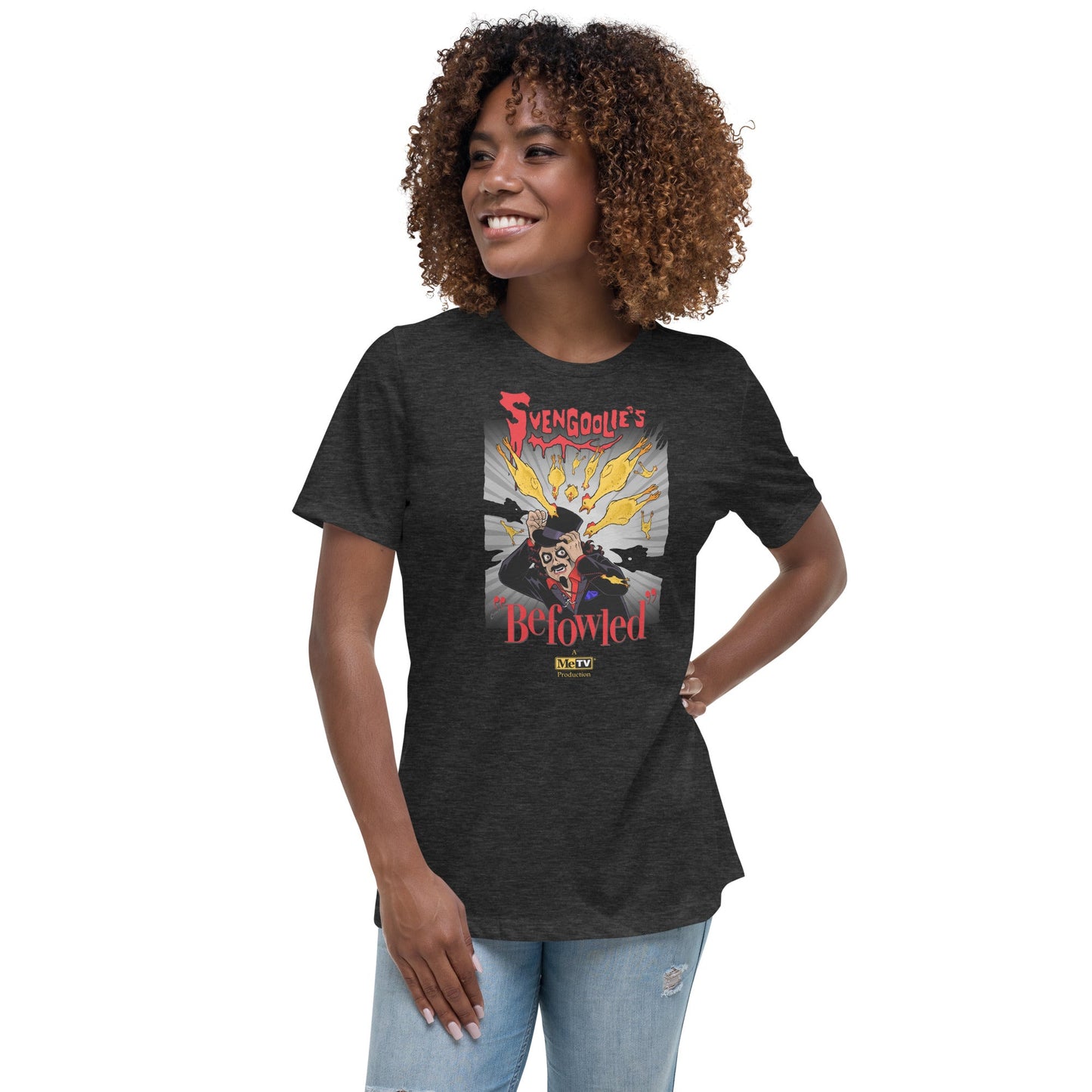 "Svengoolie's Befowled" SvengoolieÂ® T-Shirt by Amanda Conner (2023 Series)