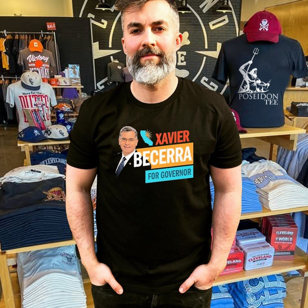 Xavier Becerra For California Governor 2026 T-shirt