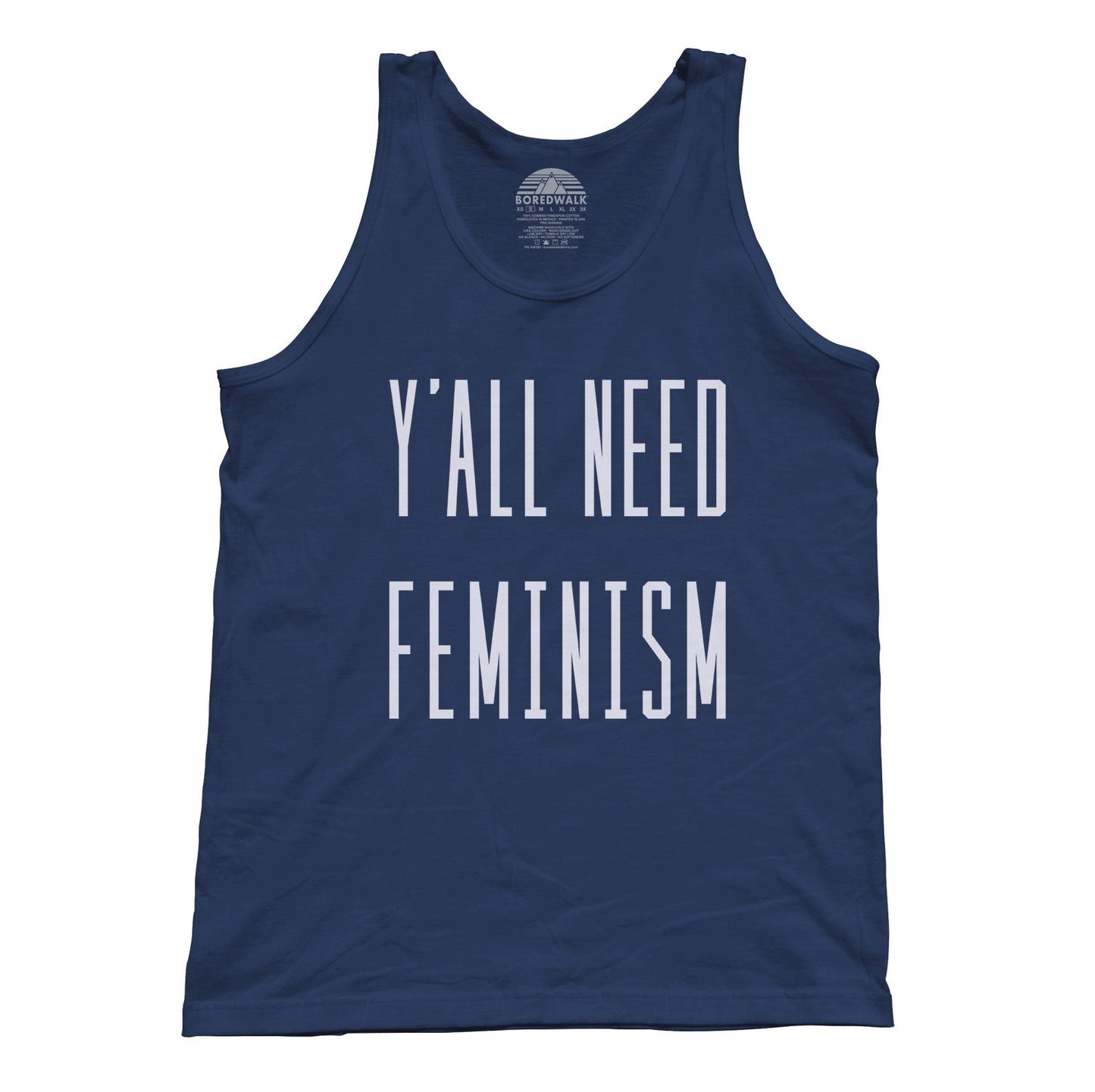 Unisex Y'All Need Feminism Tank Top - Funny Feminist Shirt